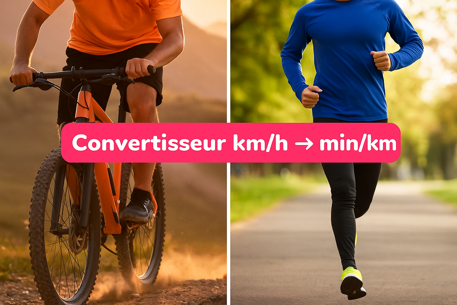 Convertisseur kmh en minkm