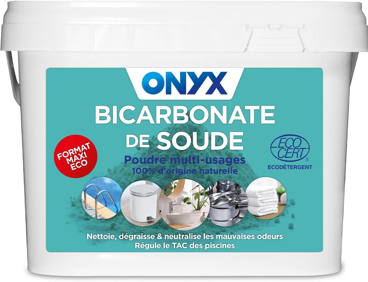 Bicarbonate de soude ménager en poudre