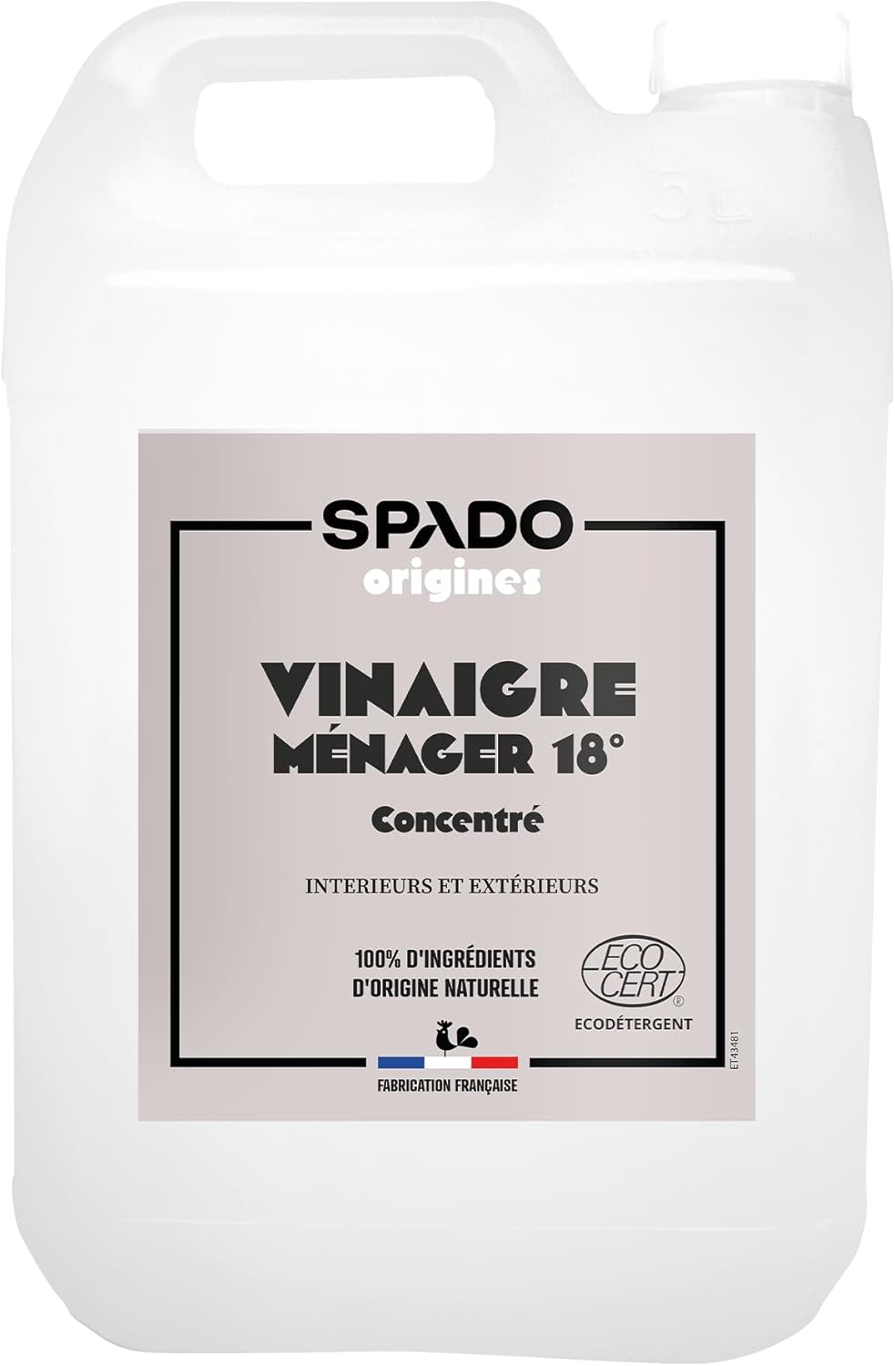 Vinaigre blanc ménager concentré