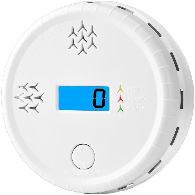 Alarme détecteur de monoxyde de carbone