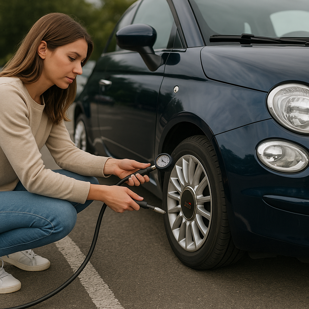 Pression des pneus fiat 500