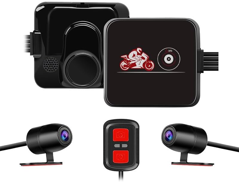 Dashcam moto 1080p étanche grand angle