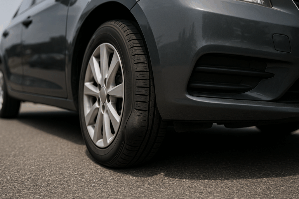 hernier pneu voiture