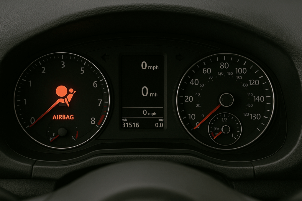 voyant airbag allumé