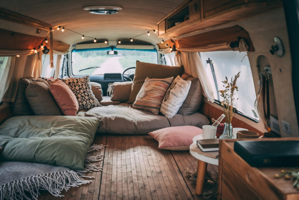 aménager son van pour plus de confort